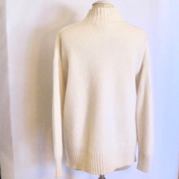 Everlane Honeycomb Funnel Neck Sweater - Picture 7 of 11